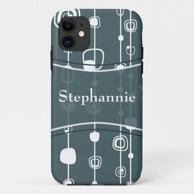 Retro iPhone 5 - Mate Barely There™ Case (Rückseite)