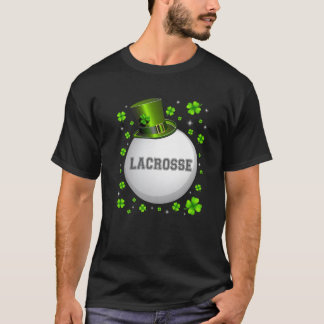 Retro Irish Lacrosse Kleeblatt Sports St. Patrick' T-Shirt