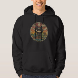 Retro Island Pals: Ninja Cat Crew Hoodie