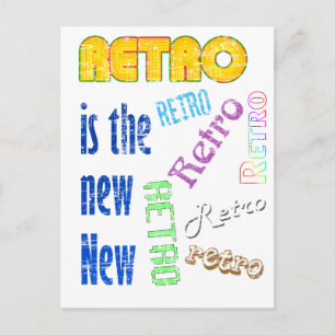 Retro ist das neue Neue Postkarte