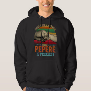 Retro ist ein Vater zu sein ist eine Ehre, ein Pep Hoodie