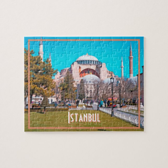 Retro Istanbul: Hagia Sophia (Horizontal)