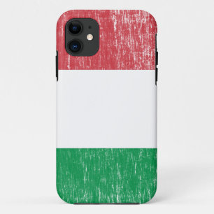 Retro italienischer Flagge iPhone 5 Fall iPhone 11 Hülle