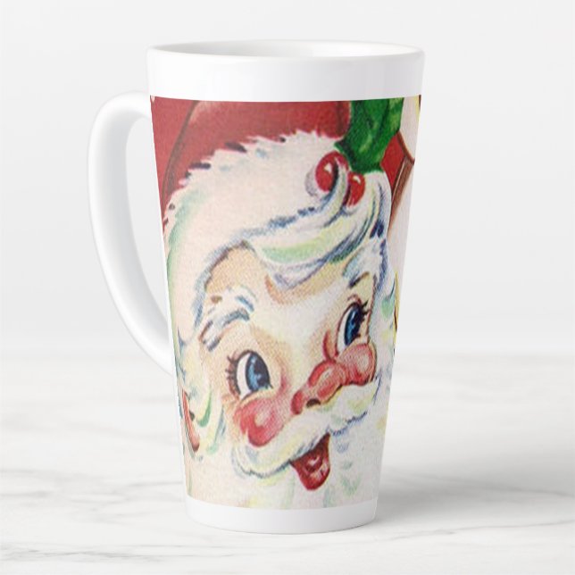 Retro-Jahrgang Weihnachten Milchtasse (Linke Ecke)