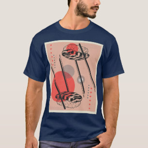Retro Japanisch Sushi Japan Anime Kawaii T-Shirt