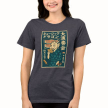 Retro japanischer Drache