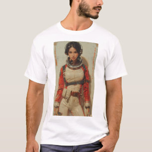 Retro Japanischer Sci-fi AV Magazine Cover T - Shi T-Shirt