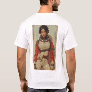 Retro-Japanisches Sci-Fi-Magazin-Cover-T-Shirt T-Shirt