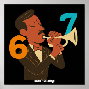 Retro Jazz Spirit 67 – Festival im Stil der Mitte  Poster