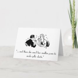 Retro Jello Tirages Humour carte d'anniversaire