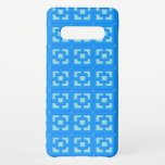 Retro Jet Set Blue Trellis Handy Case Samsung Galaxy S10  Hülle<br><div class="desc">Mit diesem Retro Jet Set Blue Trellis gemusterten Handy können Sie sich in den Palm Springs,  einem modernen Palm Springs aus der Mitte des Jahrhunderts,  überall hingeben. Es wurde von Vintagen Betonbrise-Blöcken inspiriert. Die dekonstruierte Architektur der 50er Jahre verleiht dem Alltag ein schnelles Designgefühl.</div>