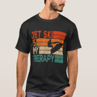Retro Jet Ski ist meine Therapie Jetski Jet Skier 
