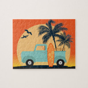 Retro Jigsaw Puzzle surfen