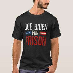 Retro Joe Biden für das Gefängnis Anti Biden Vinta T-Shirt