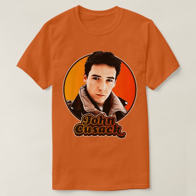 Retro John Cusack Tribute T-Shirt (Design vorne)