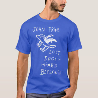 Retro John Prine Lost Dogs und gemischte Segnungen T-Shirt