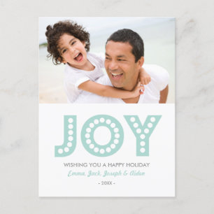 RETRO JOY HOLIDAY FOTO POST CARD FEIERTAGSPOSTKARTE