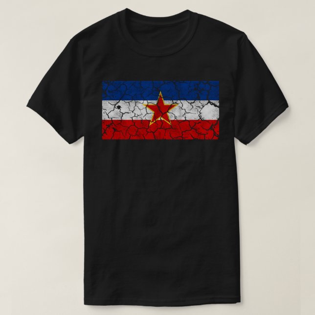 Retro Jugoslawien T-Shirt (Design vorne)