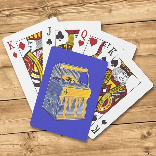 Retro Jukebox Spielkarten (Von Creator hochgeladen)