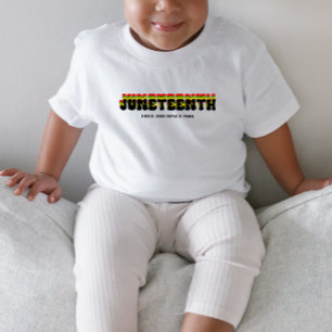 Retro Juneteste frei-Ish seit 1865 Kleinkind T-shirt