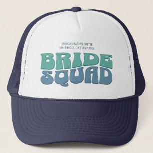 Retro-Junggesellinnen-Abschied Braut-Squad Brautju Truckerkappe