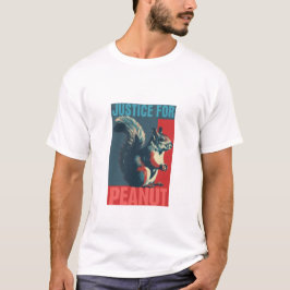 Retro Justice für Erdnuss Eichhörnchen T-Shirt