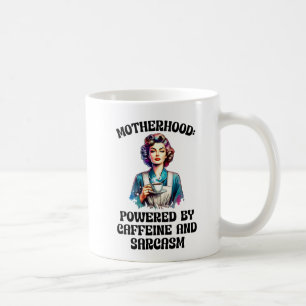 Retro-Kaffeetasse für Damen – Vintage-Hausfrau aus Kaffeetasse