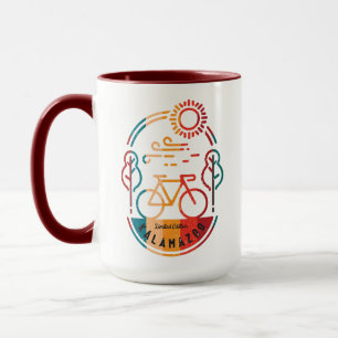Retro Kalamazoo Bike Trail Tasse
