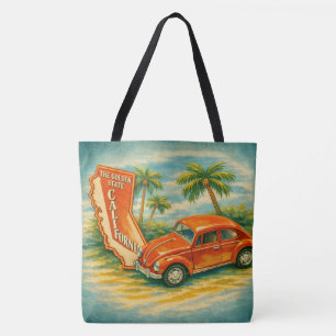 Retro-Kalifornien-Feeling Tasche