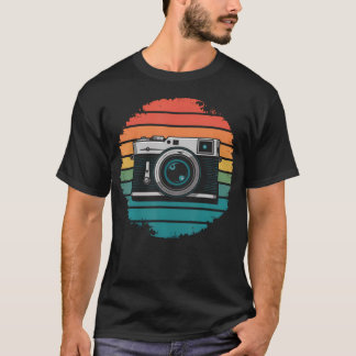 Retro-Kamera-Liebhaber Fotografie Fotograf Männer T-Shirt