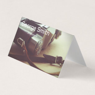 Retro-Kamera Visitenkarten