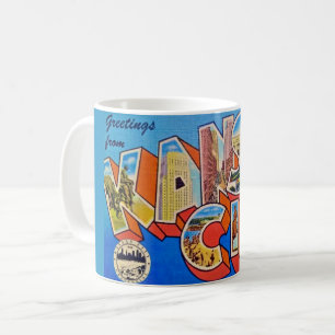 Retro Kansas City, Missouri Gruß-Tasse Kaffeetasse