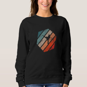 Retro Karate von 1990 mit gestresster Vintager Sto Sweatshirt