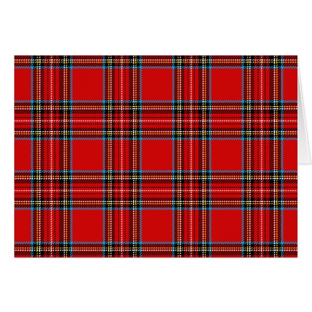 Retro Kariert (Vorderseite (Horizontal))