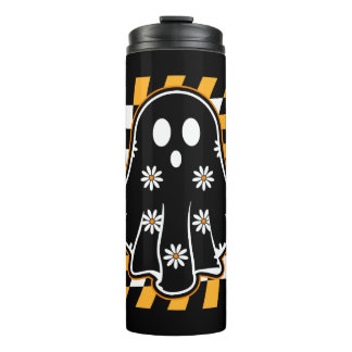 Retro-Karo-Geist  Thermosbecher