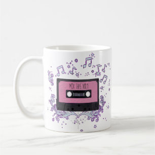 Retro Kassetten-Mischungs-Band Kaffeetasse