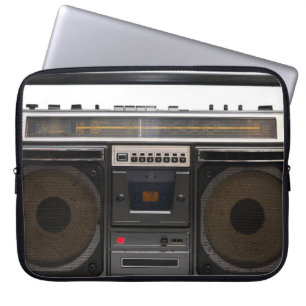 Retro-Kassettenrekorder Musik Hipster Stereo Band Laptopschutzhülle