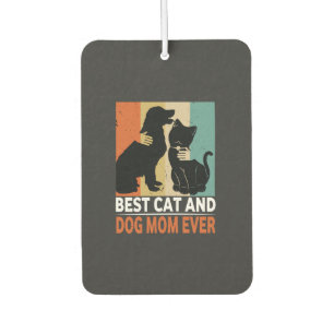 Retro Katze Hund Mama Katze Mama Furmama Welpe Kit Autolufterfrischer