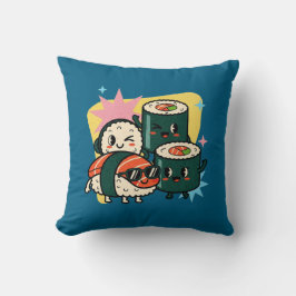 Retro Kawaii Sushi Süße Japanische Lebensmittel Kissen