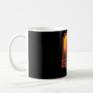 Retro kenai fjords � Geist der Berge Kaffeetasse