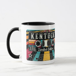 Retro Kentucky Staat. Tasse