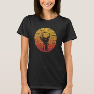 Retro Kickboxer Boxer Thai Boxer Fist Fighter Boxe T-Shirt