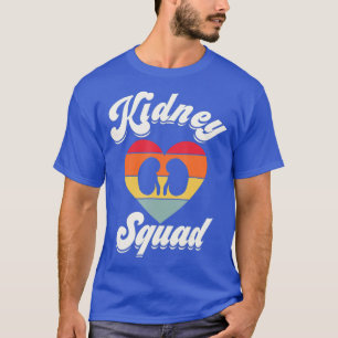 Retro Kidney Team Nephrologie Nurse Dialysis Tech T-Shirt