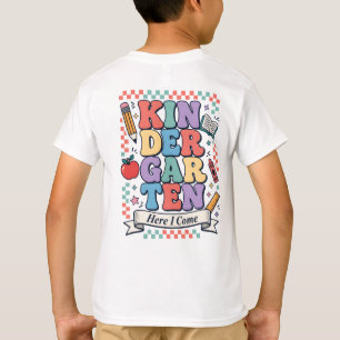Retro Kindergarten, ich komme, Schule T-Shirt