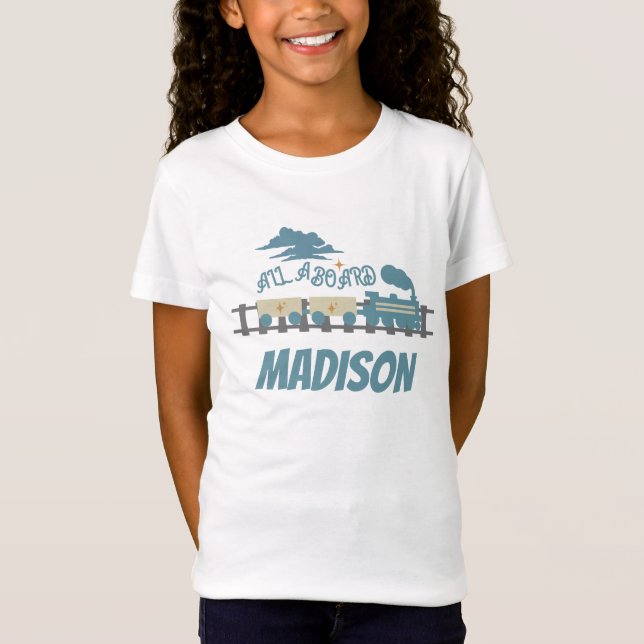 Retro Kindergeburtstag Party Earthy T-Shirt (Vorderseite)