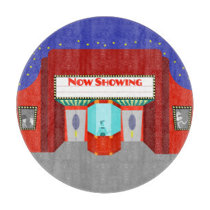 Retro Kino-Schneidebrett Schneidebrett