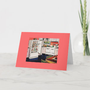 Retro Kitchen Muttertag Karte