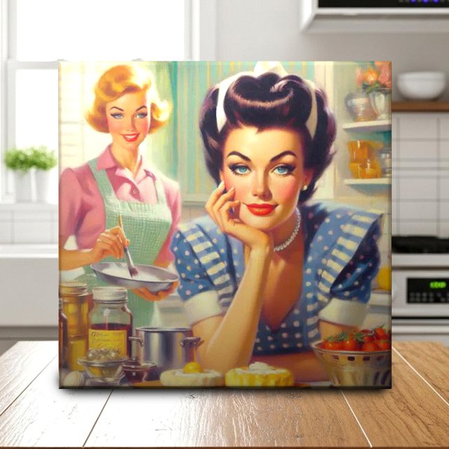 Retro Kitchen Painting Fliese (Von Creator hochgeladen)