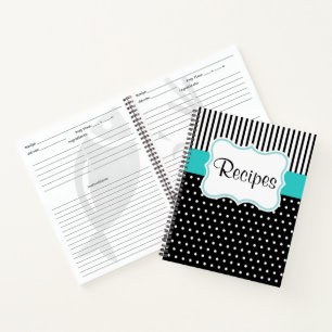 Retro Kitchen Rezept Notebook Kochbuch Geschenk Notizbuch