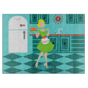 Retro Kitchenbrett Schneidebrett